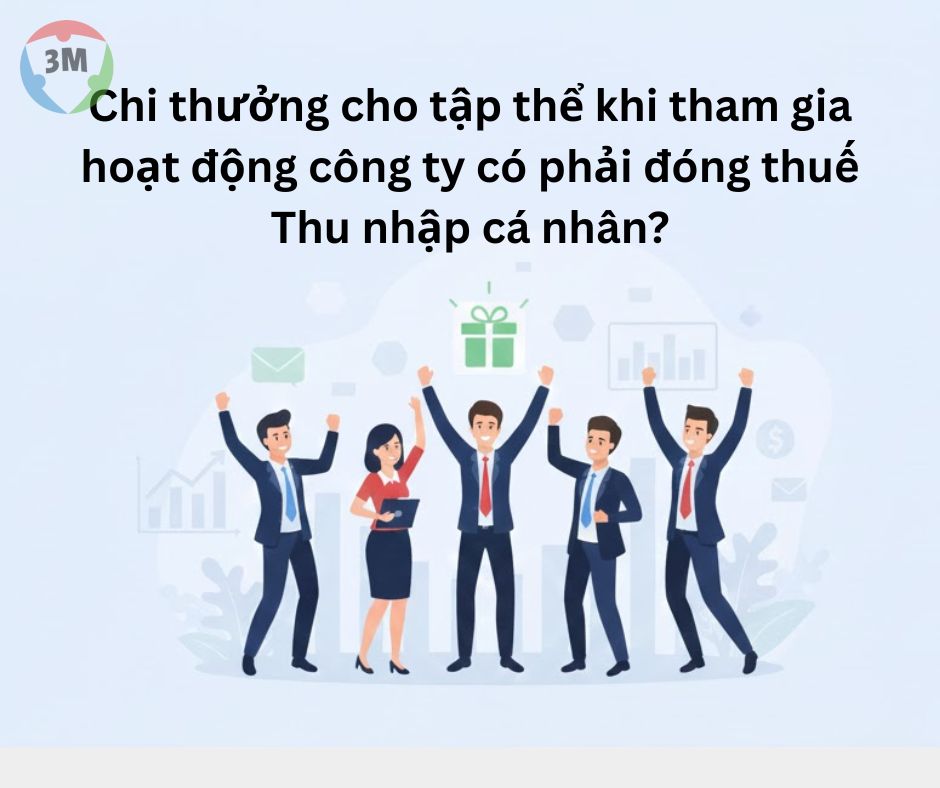 Chi thưởng cho tập thể khi tham gia hoạt động công ty có phải đóng thuế Thu nhập cá nhân?