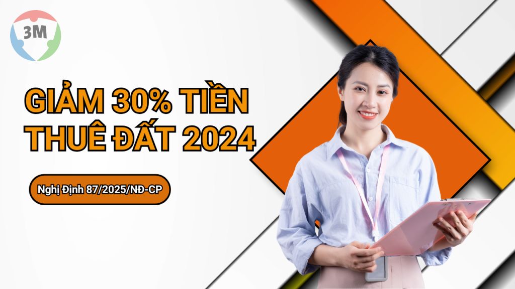 Giảm 30% tiền thuê đất năm 2024 cho người sử dụng đất