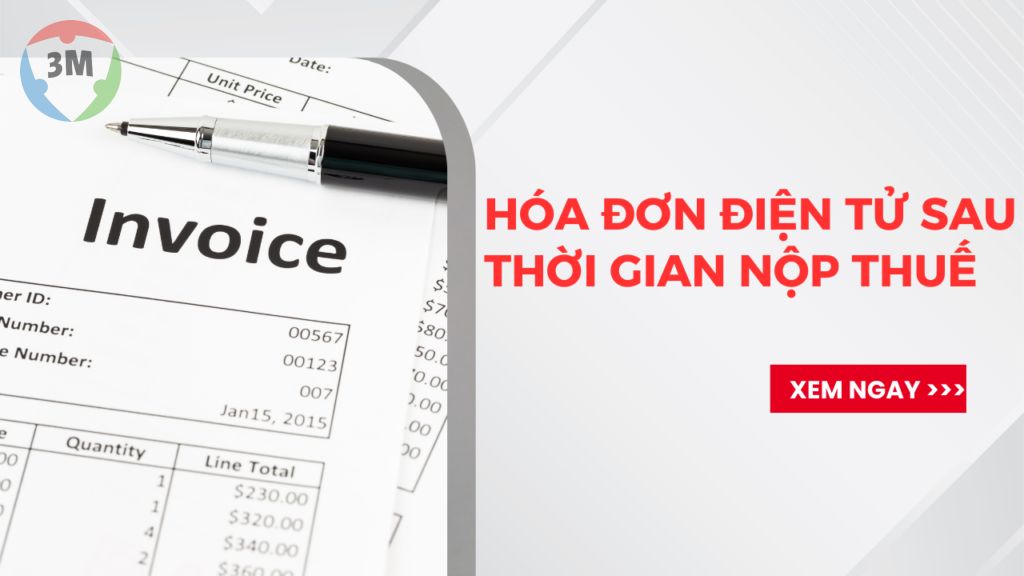 Hết thời gian nộp thuế có thể sử dụng hóa đơn điện từ không?