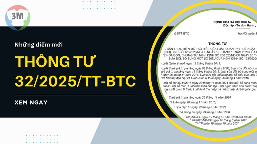 Những điểm mới về thông tư 32/2025/TT-BTC