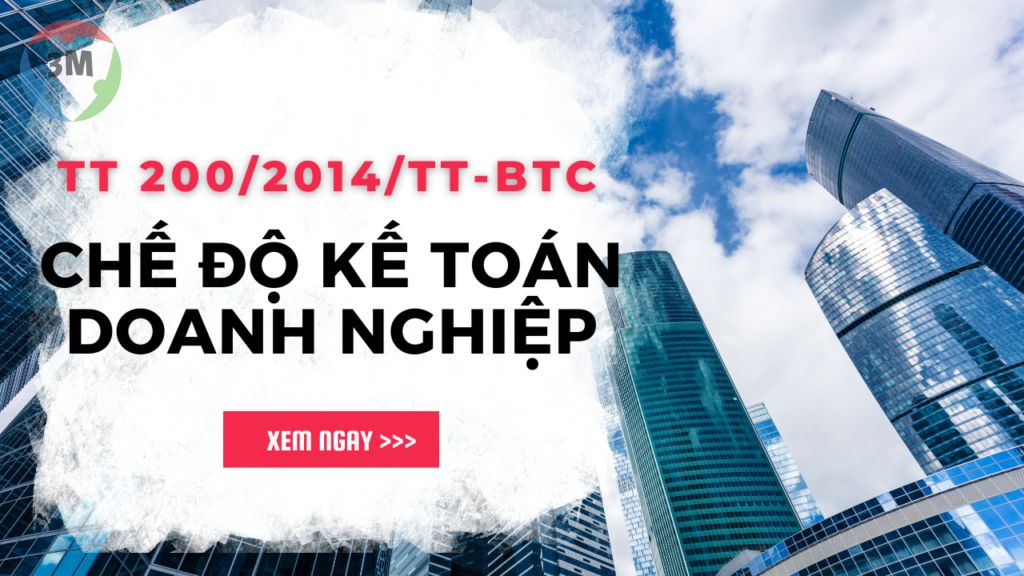 Thông tư 200/2014/TT-BTC chế độ kế toán doanh nghiệp